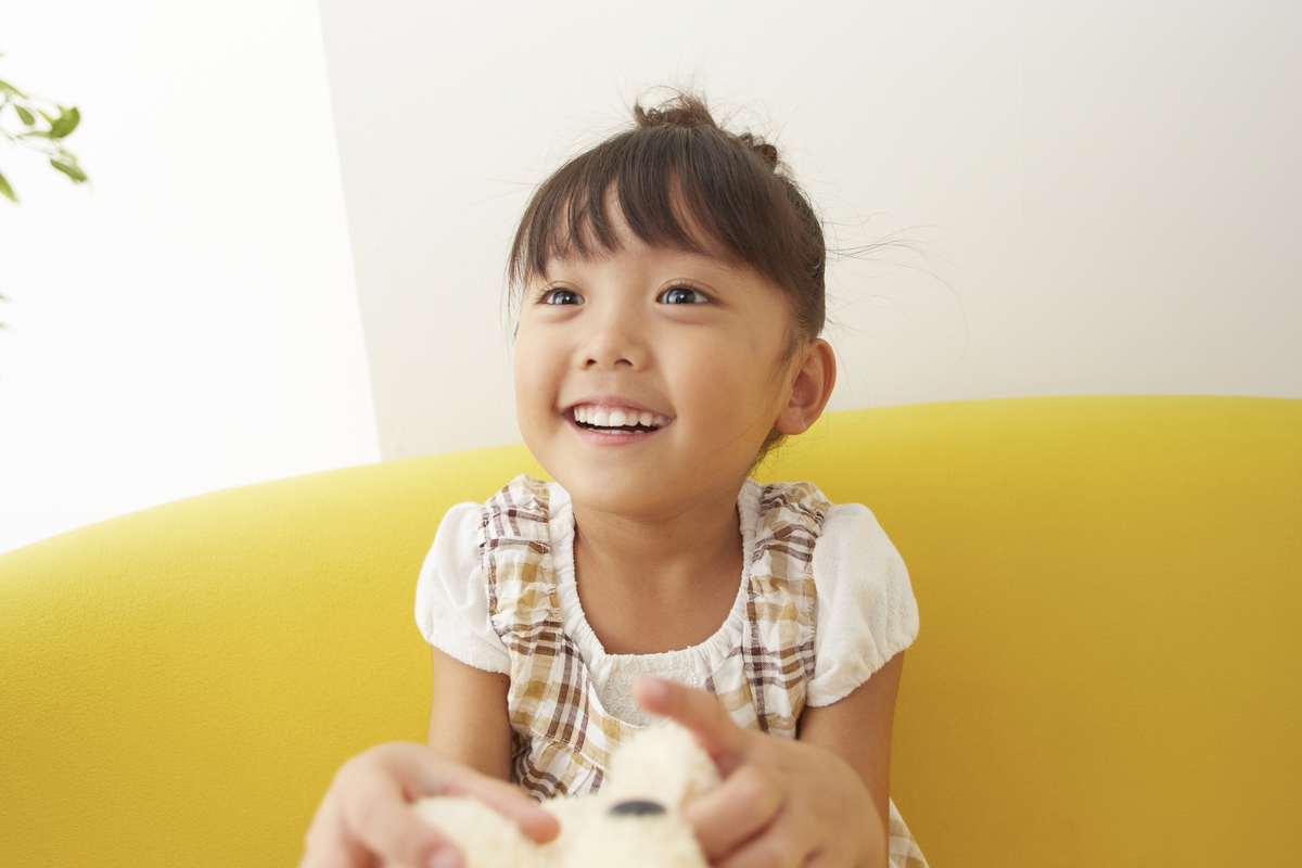 幼稚園に通う幼児の写真